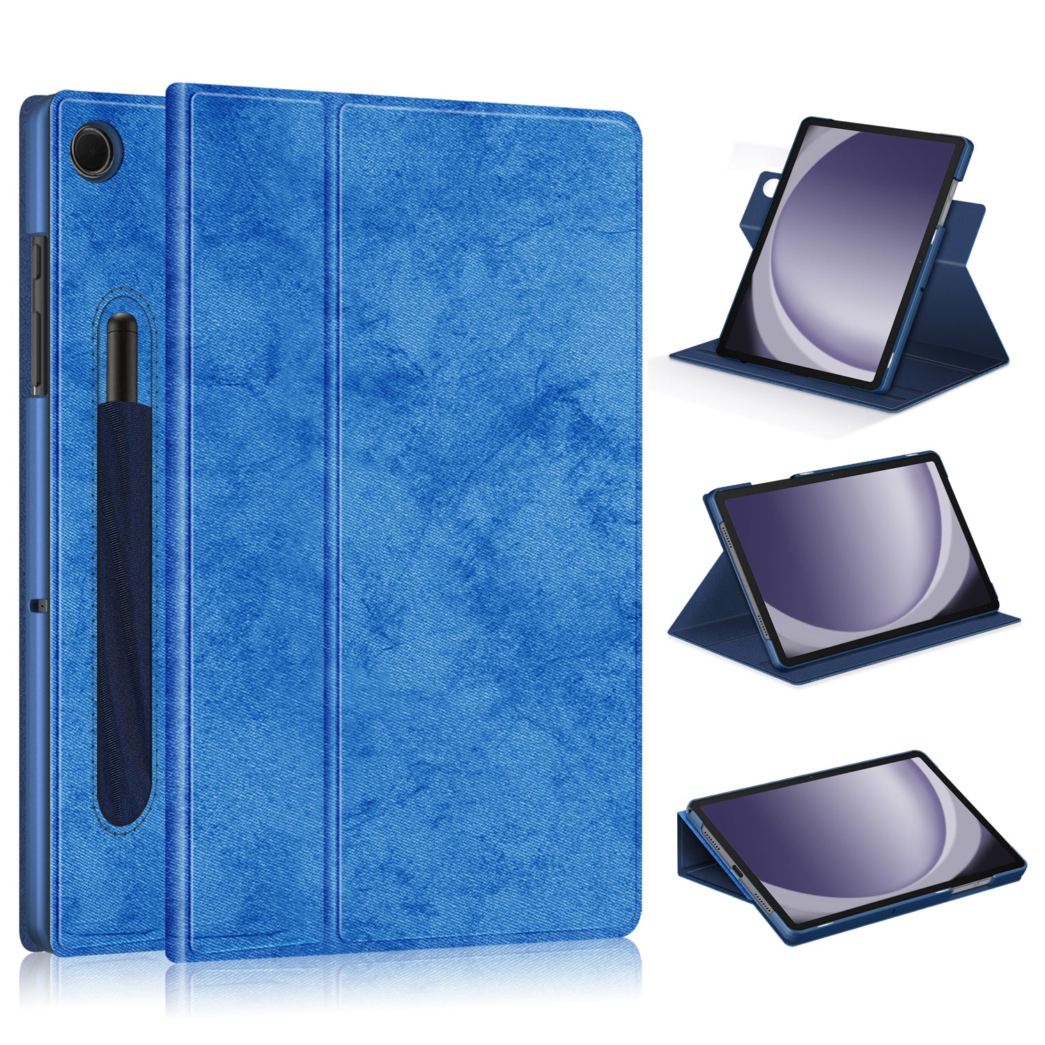 For Samsung Galaxy Tab A9+ SM-X210 SM-X216 SM-X218 Case Leather Tablet Rotary Stand Cover For Samsung Galaxy Tab A9+ SM-X210 SM-X216 SM-X218 Case Leather Tablet Rotary Stand Cover